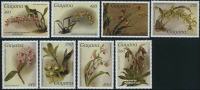 GVAJANA 1987 ORHIDEJE RASTLINE FLORA ** Mi 1839/1846 ** serija (36)