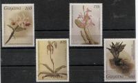 GVAJANA 1988 ORHIDEJE RASTLINE FLORA ** Mi 2160/2163 ** serija (36)