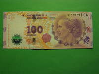 ARGENTINA 2016 PRILOŽNOSTNI EVITA PERON - 100 PESOS - PRODAM