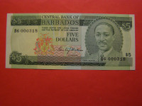 BARBADOS 1975 - 5 DOLARJEV - PRODAM