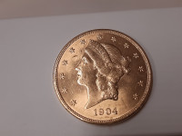 20 dollars 1904