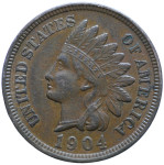 LaZooRo: Združene države Amerike 1 Cent 1904 XF / UNC