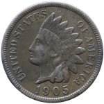 LaZooRo: Združene države Amerike 1 Cent 1905 XF