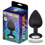 ANALNI ČEP After Dark Sparkly Black (M)