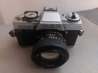 fotoaparat, analogni fotoaparat, Minolta, Minolta XG-M