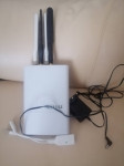 Mikrotik BaseBox2 + R11e-5HacD + antene + PoE injector