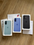 iPhone 16 128Gb, Black ALI Ultramarine ALI Teal - ( NOVO )