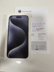 iPhone 15 Pro Max, 256Gb Blue Titanium  - ( NOVO )