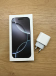 iphone 16 pro 256gb white NOV + fast charger