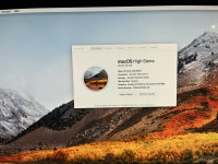 Apple i-Mac 27 mid 2011 20gb ram