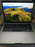Apple Macbook PRO 13-inch, M1, model 2020, kupljen 2021, space grey