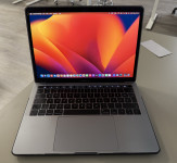 Macbook Pro 13-inch, 2017, 256 SSD, 8GB DDR3 Touchbar