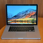 MacBook Pro Core i7, 15", 8GB RAM, 500GB SSD, mid 2010