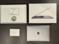 MacBook Pro i7, 16GB Ram, 256GB disk (13-inch, december 2019)