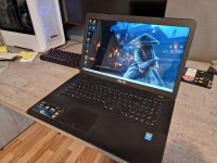 Asus x751l/17.3/intel i3 4010u/8gb/120gb ssd/win 10