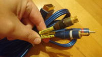 SCART izhod na S-Video (S-VHS) vhod in 2x RCA kabel