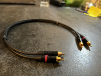 Mogami + Neutrik RCA kabel interconnect