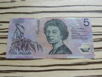 Avstralija 5 dolarjev - polimer