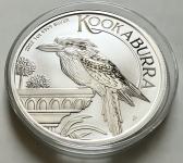 1 oz SREBRNIK avstralija 1 dollar 2022 KOOKABURRA (otaku)