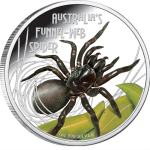 Deadly & Dangerous - Funnel Web Spider 1oz 2012 PROOF