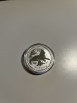 Srebrnik Lunar II - Leto psa, 1 oz. 2018