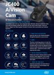 JC400 AiVision Cam Avto kamera; SIM, WiFi, access point
