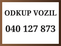 Centev in odkup vozil 040 127 873