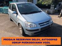 Hyundai Getz 1.3, letnik 2005, 111111 km, bencin