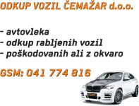 ODKUP VOZIL 041 774 816