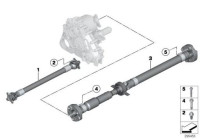 BMW 1 (F20, F21, F22, F23) zd. kardanska gred