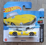 Hot Wheels avto, avtomobilček BMW 507 rumen z NAPAKO