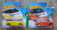 Hot Wheels avto, avtomobilček Volkswagen ID. Buzz, kombi rumen oranžen