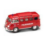 Gasilsko vozilo kamion Volkswagen Microbus diecast 1:43