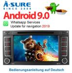 Original Android TOUAREG T5 TRANSPORTER 2din radio