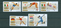 Ajman 1972 olimpijski zmagovalci serija MNH**