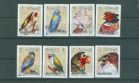 Manama 1971 ptice serija MNH**