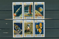 Manama 1971 vesolje Apollo 15 serija MNH**