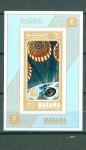 Manama 1971 vesolje Apoolo 14 blok 70Dh+5RL MNH**