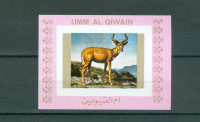 Umm al Qiwain 1972 divje živali V blok MNH**