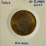 Indija 10 Rupees 2011