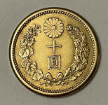 Zlatnik 10 Yen 1902 MUTSUHITO MEIJI (1867. -1912.)