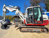 Bager Takeuchi  TB290 Powertilt Yanmar motor nakladač valjar demper