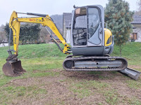 Bager Wacker Neuson Yanmar nakladač valjar demper vrtni traktor 4x4