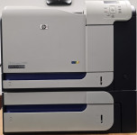 Laserski barvni tiskalnik HP Color LaserJet CP3525 + predal 500 listov