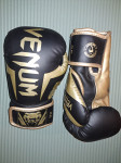 Venum Elite Boxing Gloves - Black/Gold, Venum Elite Standup Shin guard