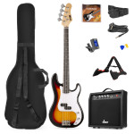 MAX GIGKIT BAS SUNBURST Komplet bas kitara kitare SET