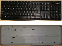 Brezžična tipkovnica Logitech K270, s šumniki - brezhibna