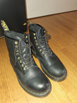 dr. Martens gležnarji z vezalkami (črne) št. 39, vodoodporni