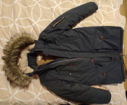 Bunda Parka h&m 146, siva