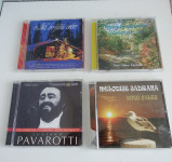 CD Pavartotti, Na Božični večer, Melodije Jadrana, Najlepše melodije